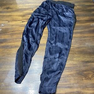 Malene Birger‎ silky jogger pants navy black size 32